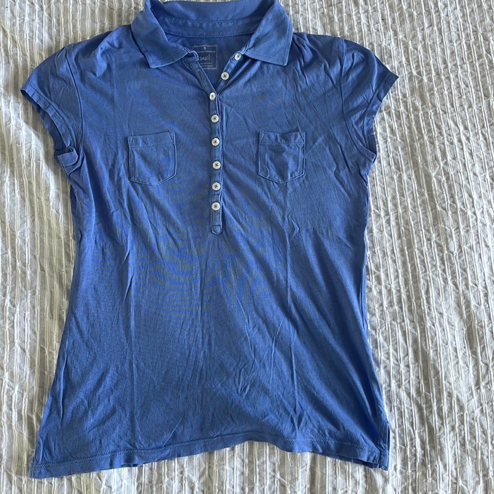 Polo shirt Island company -S blue